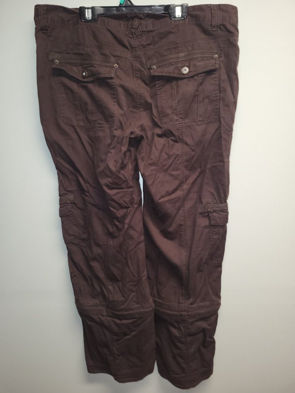 Nevada Women’s Cargo Pants Size 16 Brown 100% Cotton Utility Outdoor - Picture 12 of 12